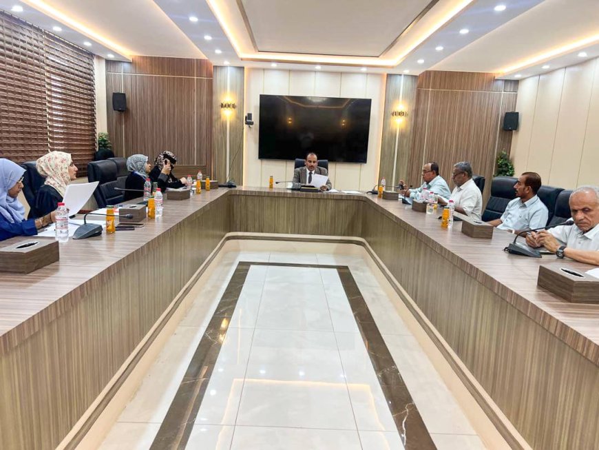وكيل وزارة الزراعة والأسماك يترأس اجتماعًا مع منظمتي رؤيا أمل الألمانية ونهر للاستجابة الإنسانية لمناقشة تدخلاتهما في قطاع الزراعة
