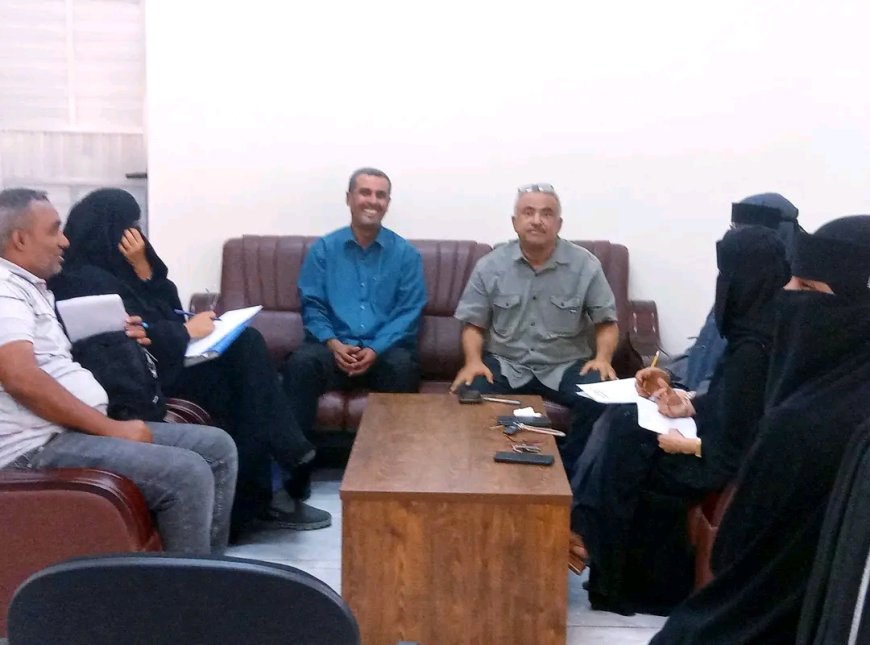 الشكلية يعقد اجتماعا موسعا باللجنة الاشرافية للاختبارات الفصلية في المعاهد التقنية والمهنية بالعاصمة عدن