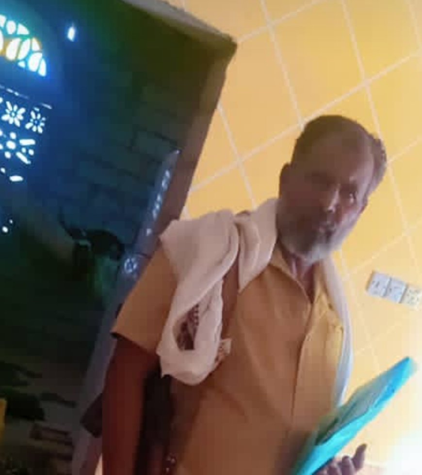 أمين عام محلي جيشان يعزي في وفاة أمين عام محلي أحور