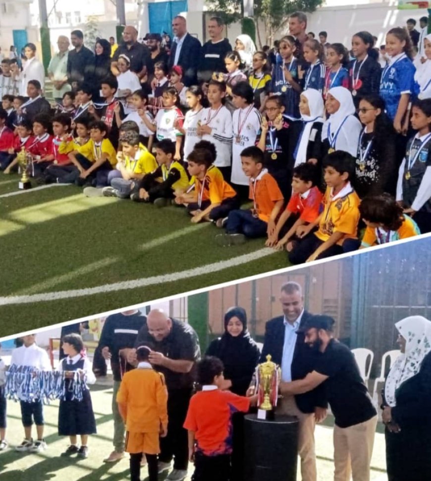 مدرسة (المهاتما غاندي) تحيي حفل فني للبطولة المدرسية ومعرض مشاريع الطلاب 