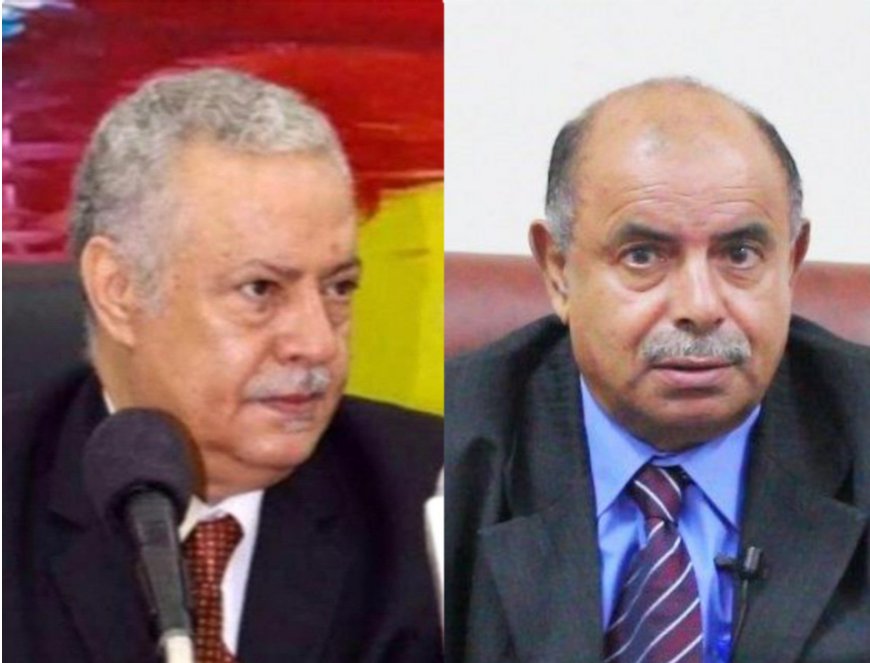 المستشار المفلحي يهنئ الأستاذ سالم الخنبشي بمناسبة تعيينه عضواً في مجلس القيادة الرئاسي