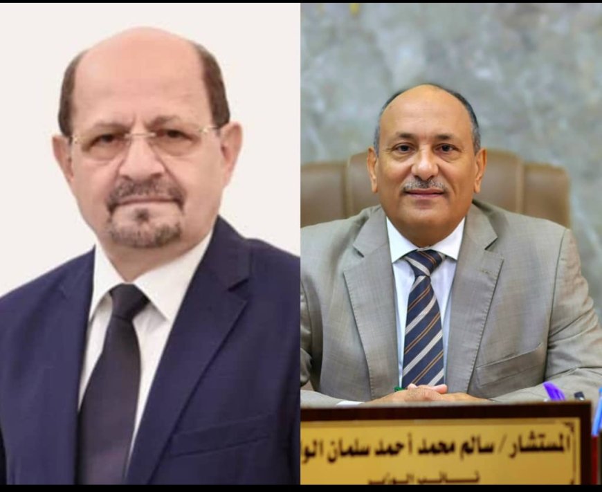 نائب وزير الصناعة والتجارة يهنئ الدكتور شائع الزنداني بتكليفه تشكيل الحكومة ورئاسة مجلس الوزراء