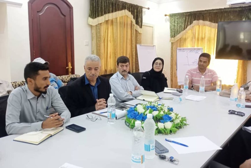 مكتب تنسيق الاعمال المتعلقه بالالغام YMACC يعقد اجتماعه الدوري مع الشركاء المنفذين واصحاب المصلحة