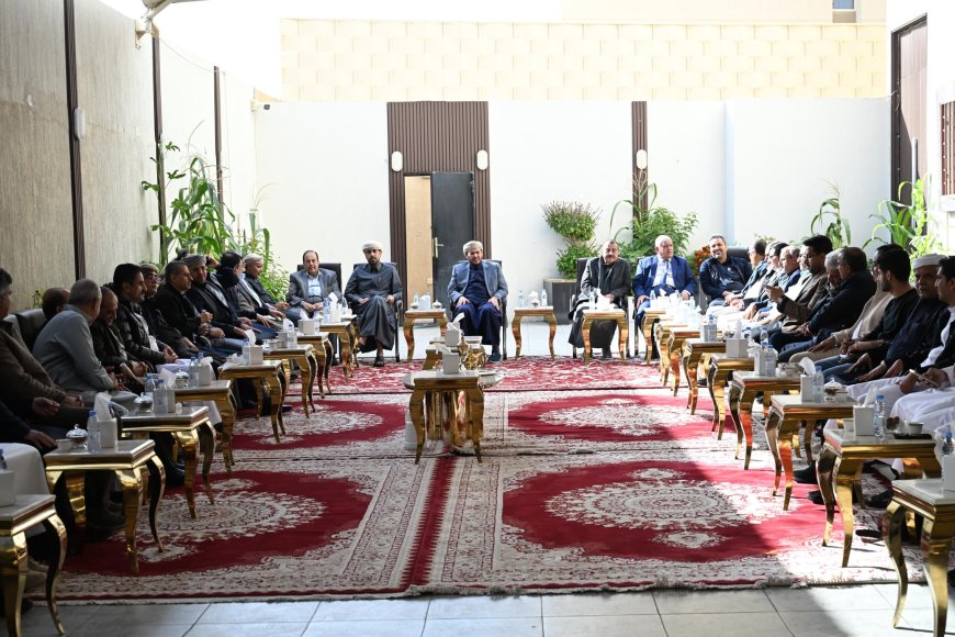 الرياض.. عضو مجلس القيادة الرئاسي الدكتور عبدالله العليمي يستقبل عددًا من القيادات الجنوبية