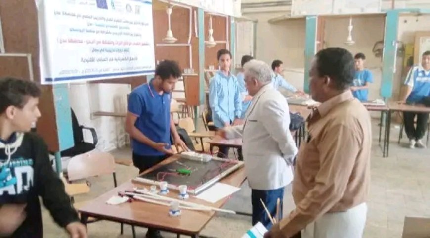 قرع أجراس الاختبارات في المعاهد المهنية والتقنية بالعاصمة عدن نزول ميداني مكثف للجان الإشرافية