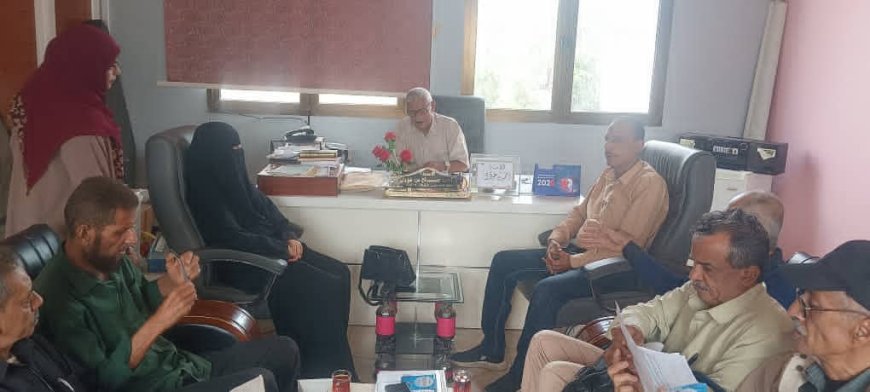 اجتماع بمدراء مكاتب الثقافة بمديريات العاصمة عدن لمناقشة برنامج فعاليات شهر رمضان