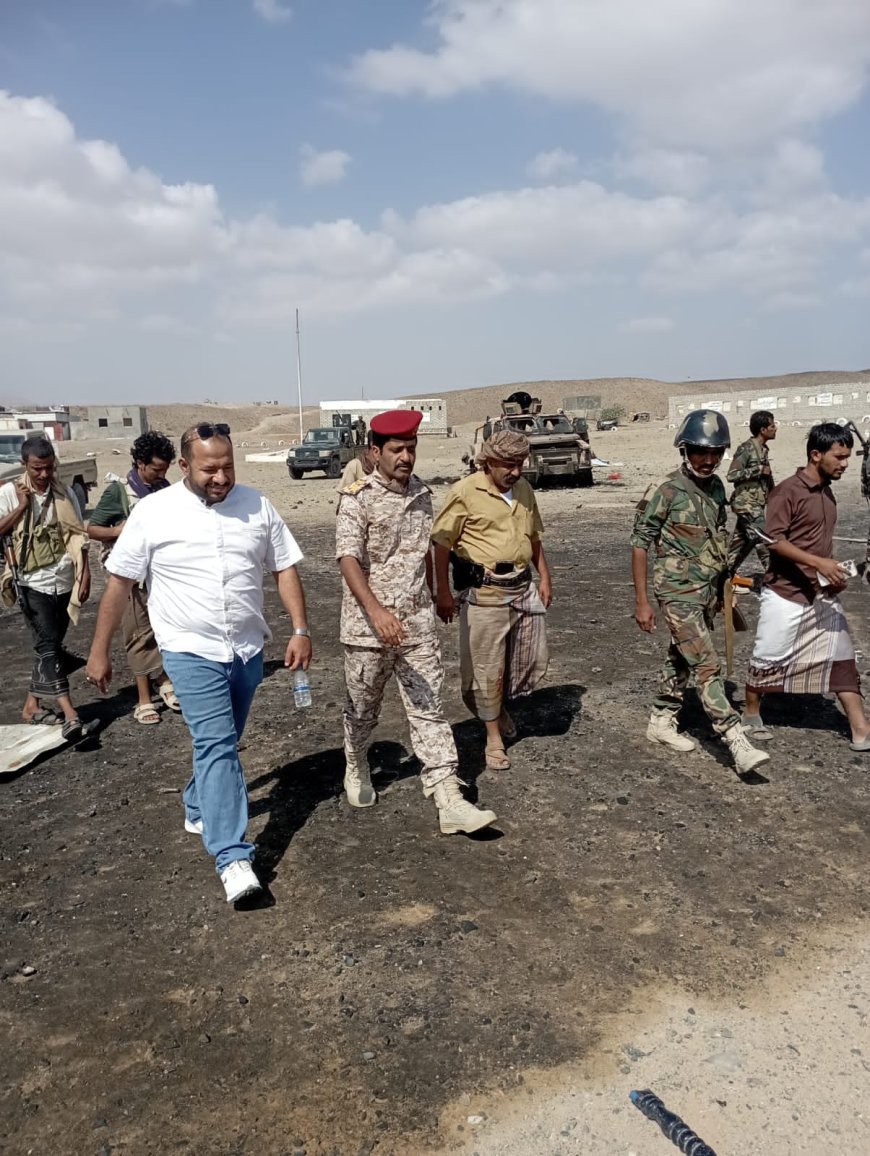 قائد لواء بارشيد يتفقد المواقع العسكرية التابعة للواء