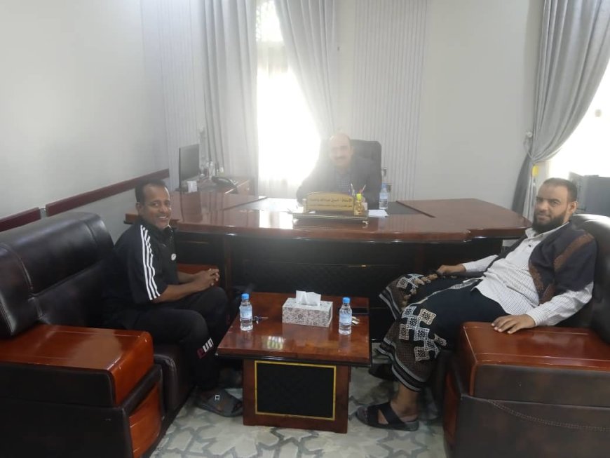 باعباد يطلع على خطة مكتب التعليم الفني والتدريب المهني في  النزولات التوعوية بأهمية احتياجات سوق العمل