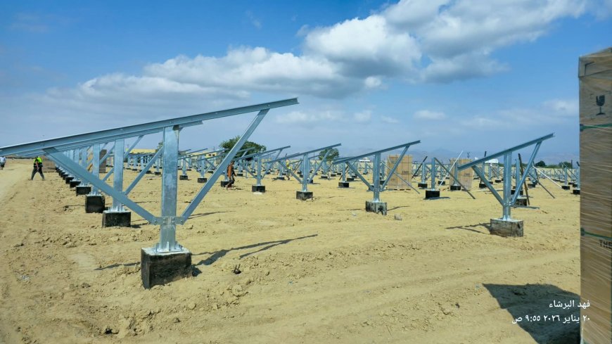 العميد ناصر ينير مدينة شقرة بمشروع استراتيجي للطاقة الشمسية