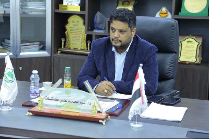 رئيس جامعة المهرة يشكر سلطنة عمان الشقيقة على دعمها لقطاع التعليم بالمهرة