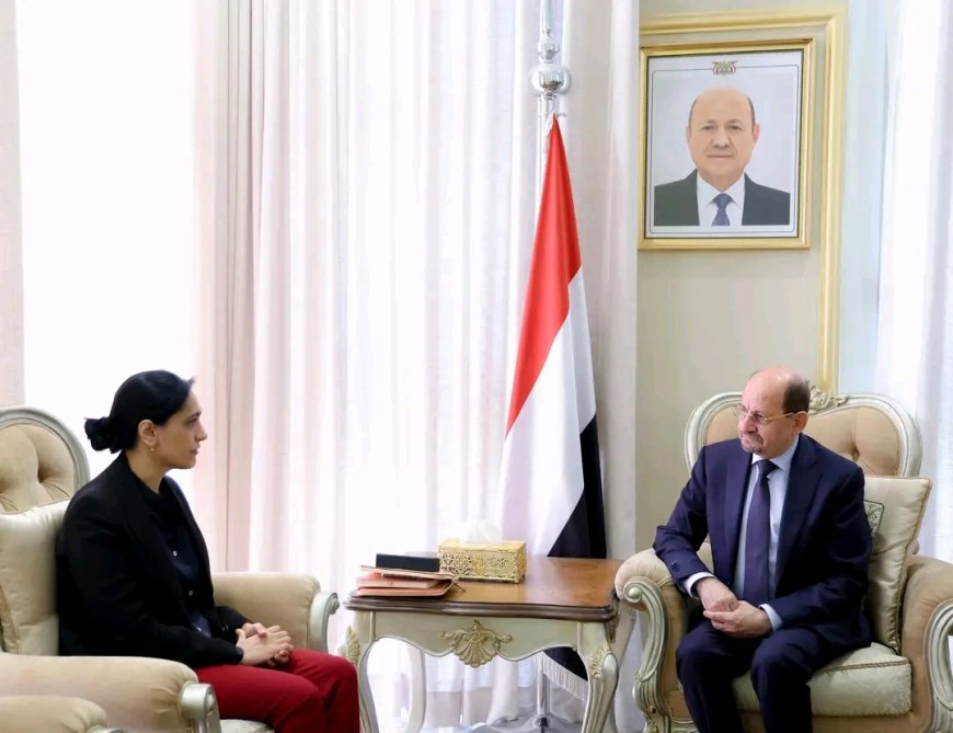 رئيس الوزراء يستقبل السفيرة البريطانية لدى اليمن