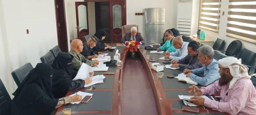 مجلس جامعة لحج يناقش تقرير  إنجاز خطة عام 2025 ومشروع خطته لعام 2026م 