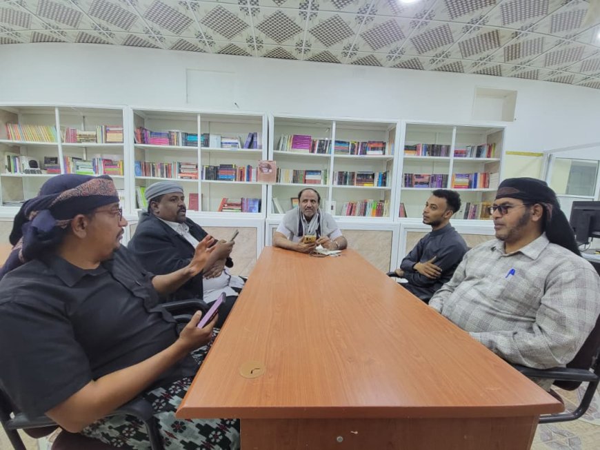 مدير مكتب الثقافة بالقطن يلتقي قيادة فرقة المسرح وفريق تمثيل مسلسل حياة واقعية