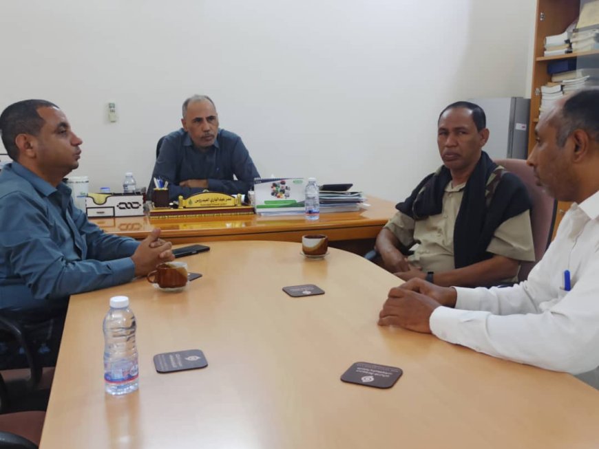 مناقشة خدمات ومشاريع المياه بمديرية ساه