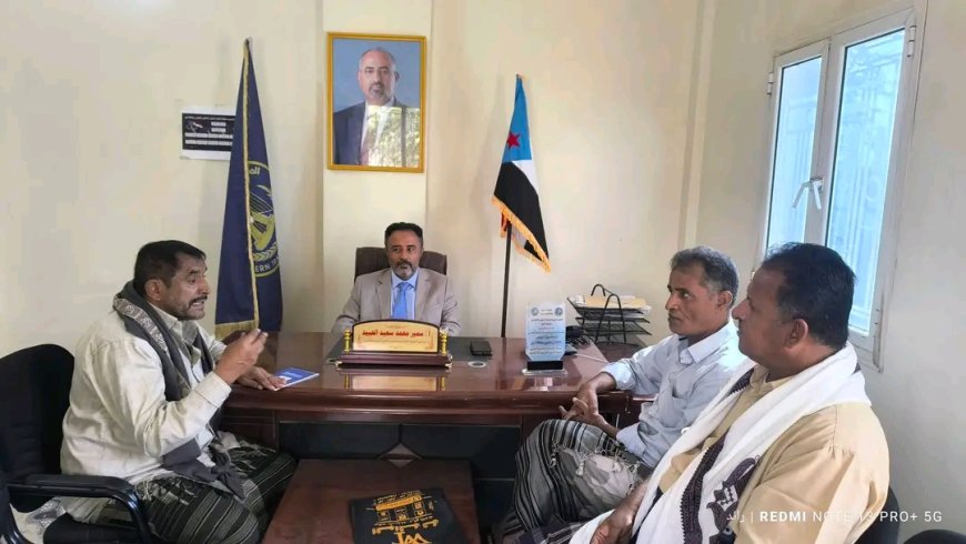 رئيس تنفيذية انتقالي أبين يلتقي رئيس كتلة أبين في الجمعية الوطنية