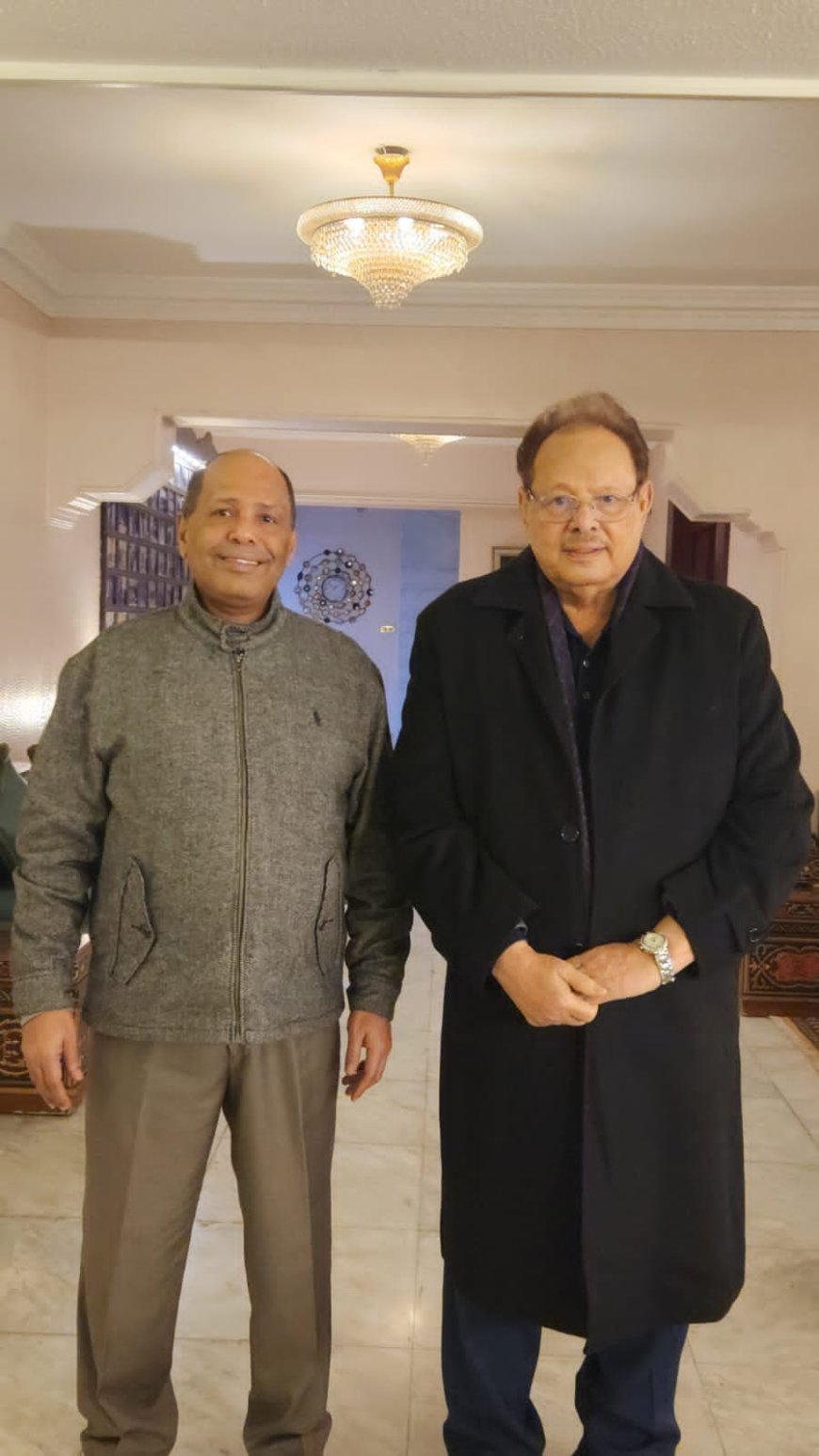 الرئيس على ناصر محمد يستقبل فؤاد راشد رئيس المجلس الأعلى للحراك الثوري الجنوبي