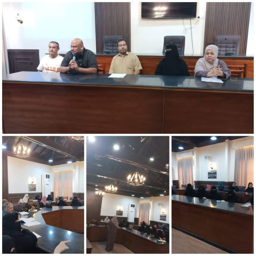 " دورة تدريبية حول الاسعافات الأولية