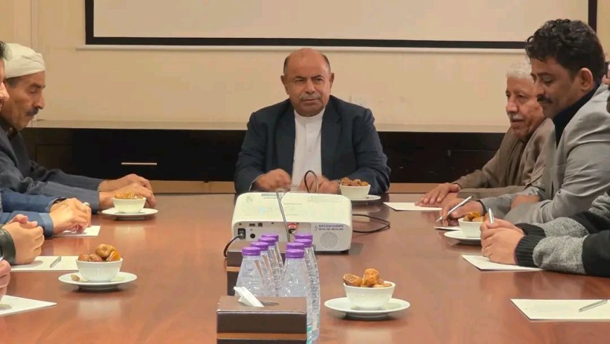 عضو مجلس القيادة محافظ حضرموت يؤكد عمق ومتانة العلاقات التاريخية بين حضرموت وشبوة
