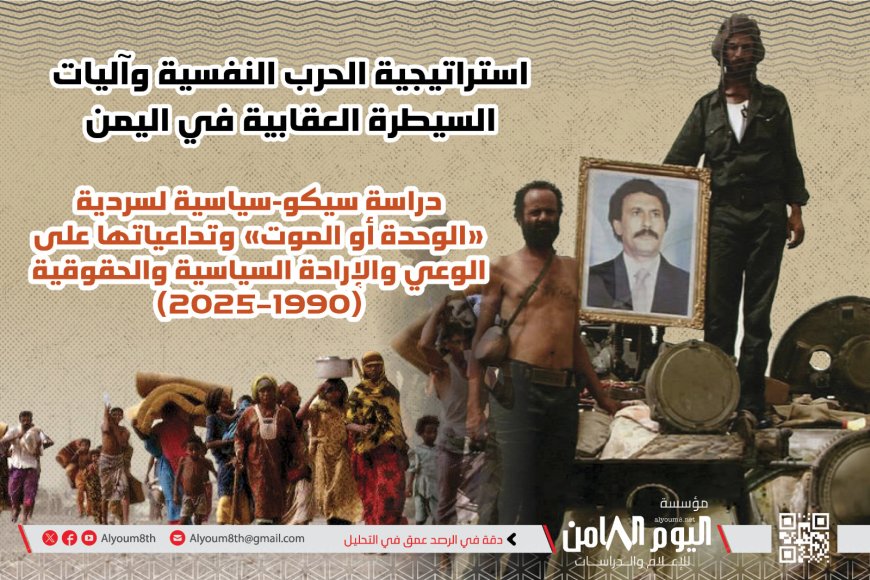 ورقة بحثية: “الوحدة أو الموت” تحولت إلى أداة إكراه نفسي أنتجت قمعًا ممنهجًا منذ 1990