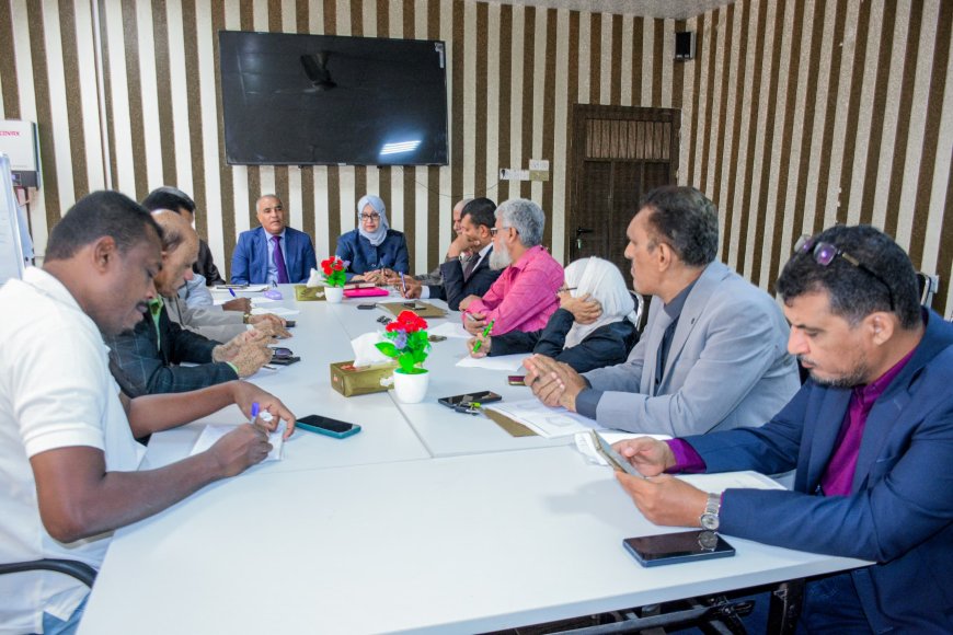 جامعة عدن ومجلس الاعتماد الأكاديمي يبحثان توسيع آفاق التعاون وتطوير الأداء المؤسسي