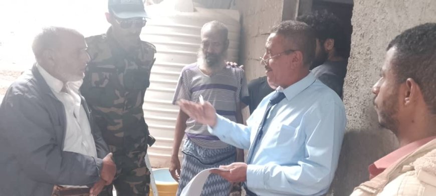 القاضي علي الحريري يقود زيارة تفتيشية مفاجئة لسجن الأمن الوطني بلحج