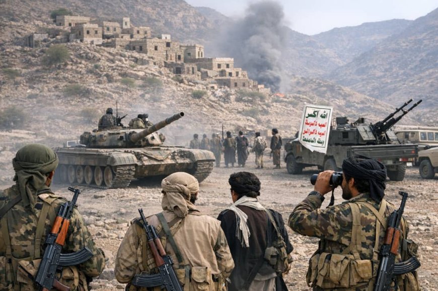 الحوثيون يستقدمون مئات المسلحين ومعدات ثقيلة لمحاصرة “حنكة آل مسعود” في قيفة رداع
