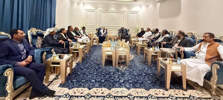 ‏رئيس مجلس الشورى يستقبل المناضل الشيخ عمرو بن حبريش ويبحثان أوضاع محافظة حضرموت