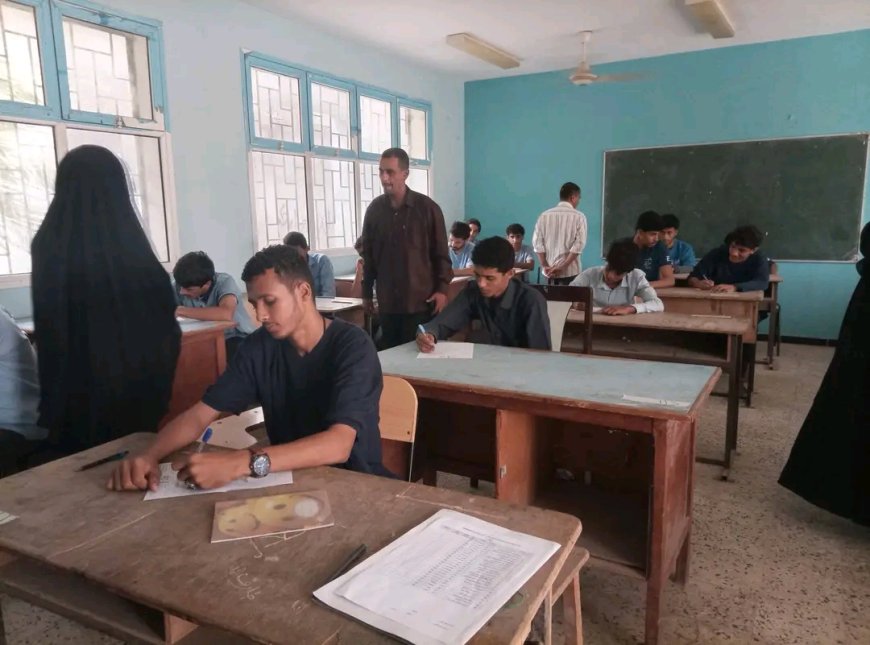 استكمال النزولات الميدانية لتفقد سير الاختبارات النظرية في المعاهد التقنية والمهنية بالعاصمة عدن