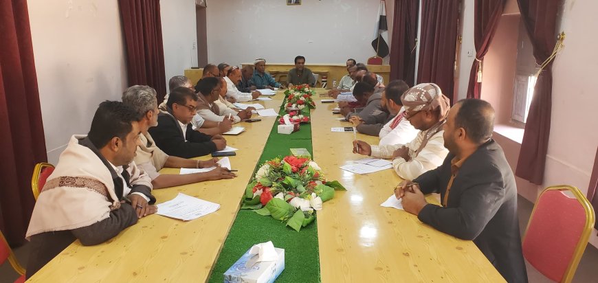 تنفيذي القطن يعقد دورته الاعتيادية الأولى للعام 2026م بحضور أركان كتيبة قوات درع الوطن