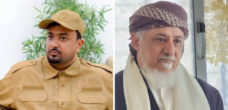 الشيخ باحنحن يشيد بدور المحافظ ابن الوزير والقائد بن رشيد لتأمين مدينتي عزان والعاصمة جول الريدة من المظاهر المسلحة