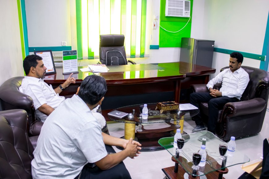 مناقشة سبل التعاون المشترك بين مؤسسة نهد التنموية و مؤسسة سدن للثلاسيميا و أمراض الدم الوراثية بالمكلا