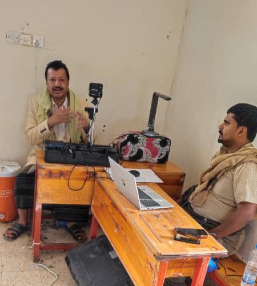 مدير عام رضوم يدعو المواطنين للاستفادة من المركز المتنقل لاستخراج البطاقة الشخصية الذكية