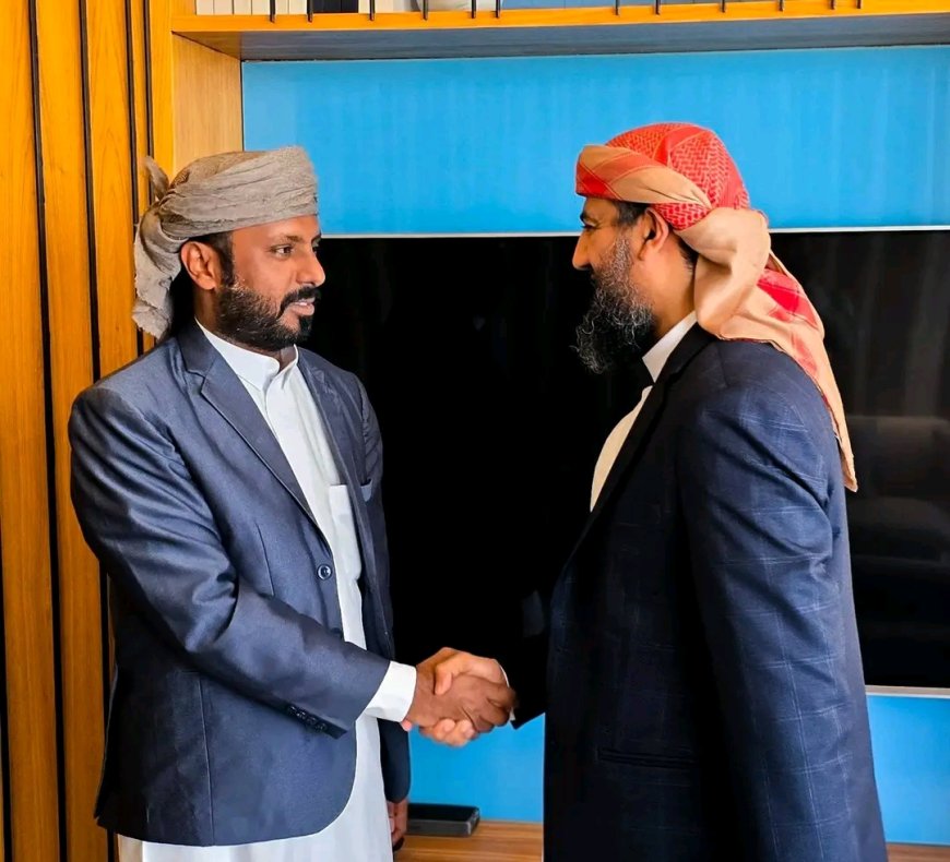 المحرّمي يستقبل بن حبريش ويؤكد أهمية وحدة الصف الجنوبي وإنجاح الحوار الجنوبي–الجنوبي