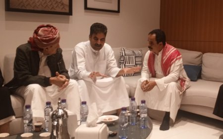 وفد من قيادات حلف كوادر مناطق الواحدي تلتقي العميد الجبواني لمناقشة أهداف وتطلعات الحلف