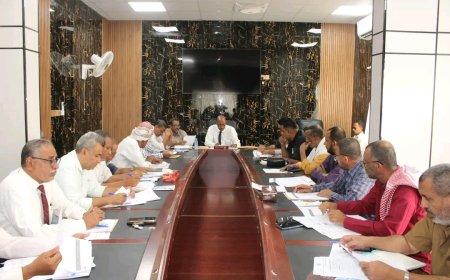 برئاسة المدير العام "باعامر".. تنفيذي المكلا يستعرض تقارير الإنجاز لعام 2025 ويناقش خطة الاستعداد لشهر رمضان المبارك