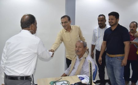 تدشين المخيم الطبي المجاني لأمراض الباطنية في مستشفى الجزيرة بمديرية المنصورة