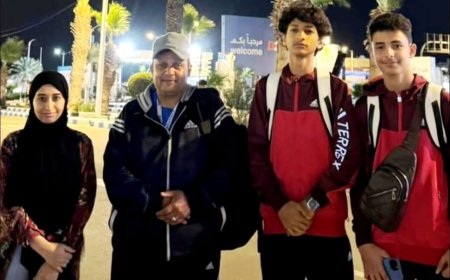 بلادنا تشارك في بطولة غرب ووسط آسيا لتنس الميدان في البحرين