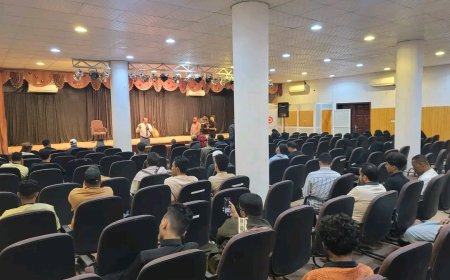 سيئون تشهد عرضاً مسرحياً غنائياً يجسّد قضايا المبدعين الشباب