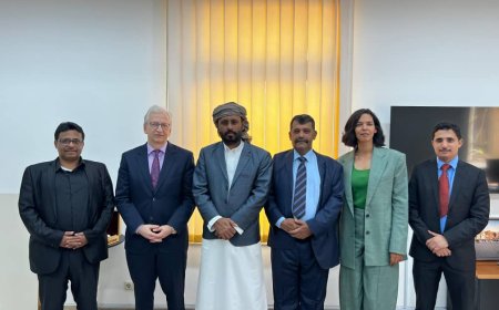 الشيخ بن حبريش يبحث مع السفير الألماني التجربة الاتحادية ودعم الاستقرار