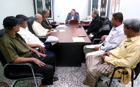 أمين عام المجلس المحلي بأبين يترأس اجتماع هيئة مستشفى الرازي العام لمناقشة التحديات التشغيلية ويدعو إلى دعم عاجل