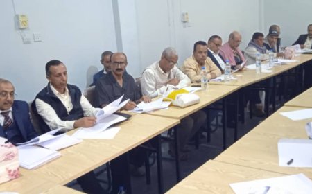 بحضور مدير مكتب الشؤون الاجتماعية ونقيب المعلمين.. فرع النقابة يعقد اجتماعه السنوي لتقييم الأداء وتعزيز العمل النقابي والمؤسسي