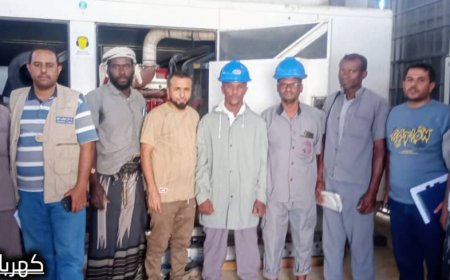 تحضيرات فنية بميفع لإنشاء محطة طاقة شمسية متكاملة لتعزيز استقرار الكهرباء