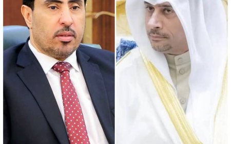 وزير الشباب والرياضة يبارك تعيين الجلاهمة وزيرًا للرياضة بالكويت