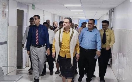 مدير عام صحة لحج في نزول مفاجئ لمستشفى ردفان العام والملاح يشدد على اتخاذ الاجراءات ضد المتقاعسين