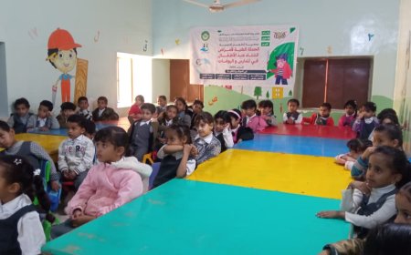 تدشين برنامج الحملة الطبية حول أمراض الشتاء بمدارس ورياض الأطفال بمديرية القطن