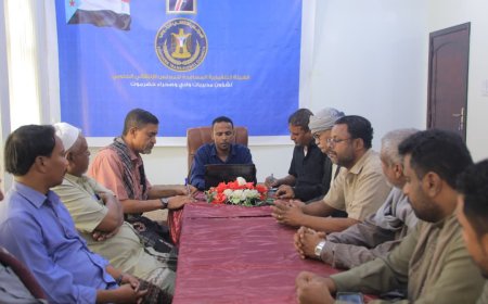 تنفيذية انتقالي وادي وصحراء حضرموت تعقد اجتماعها الأول لشهر فبراير