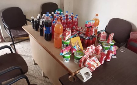 مكتب الأشغال العامة والطرق بزنجبار يضبط كمية من المخالفات الصحية بسوق زنجبار