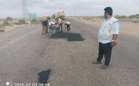 شرايين الحياة تُرمَّم… تدخلات عاجلة تعيد الأمان للطرق الرئيسة بمحافظة لحج