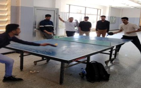 بانطلاق بطولة تنس الطاولة.. كلية الحقوق بجامعة عدن تواصل أنشطتها الطلابية