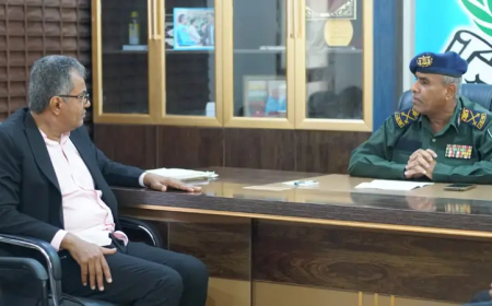 اللواء مسعود يتفقد عدد من الوحدات والإدارات الأمنية بعدن ويشيد بالجهود المبذولة من الأشقاء بالمملكة في الترتيبات الأمنية